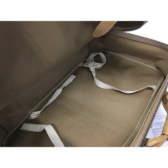 Gucci Large Micro GG Suitcase Luggage Bag 2g62 - Picture 3 of 12